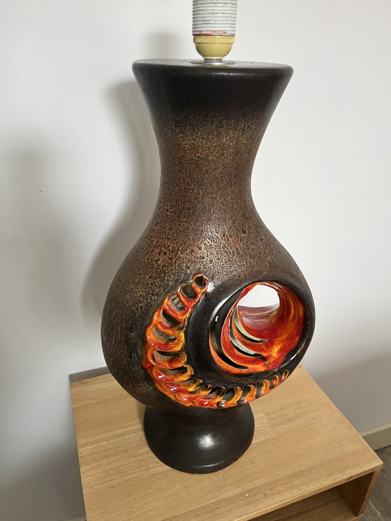Image 1 of Fat Lava Walter Gerhards vintage lamp base