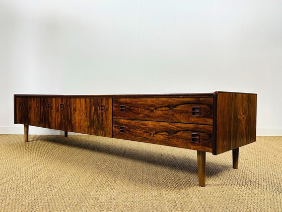 Image 1 of Niedriges skandinavisches Sideboard aus Palisanderholz, 1960