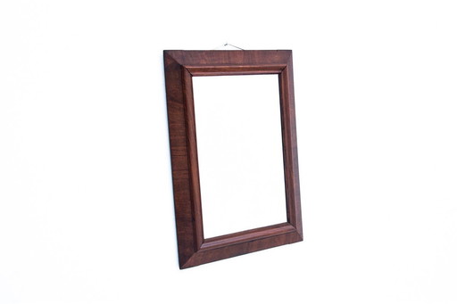 Mahogany mirror, Northern Europe, circa 1930.