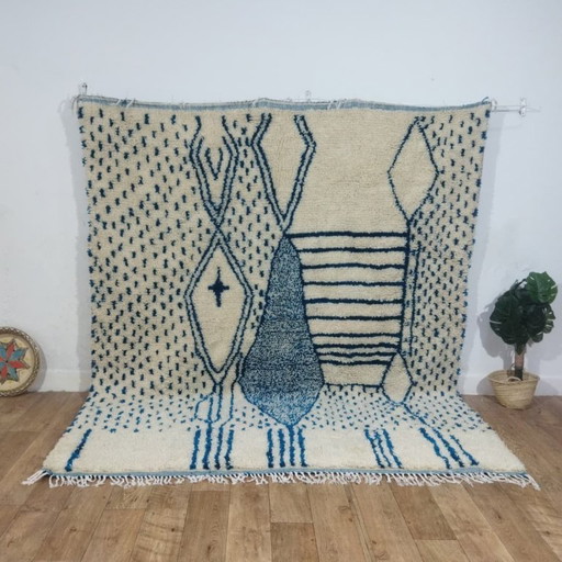 Azilal-Teppich 270x223 cm – Zeitgenössische Amazigh-Kunst