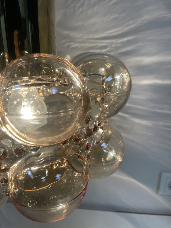 Image 1 of Lampada a bolle esclusiva Limburg Helena Tynell in vetro color oro