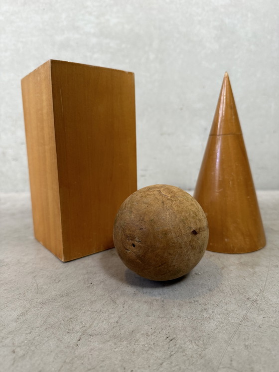 Image 1 of Set vintage di modelli da disegno (figure spaziali e modello anatomico XL)