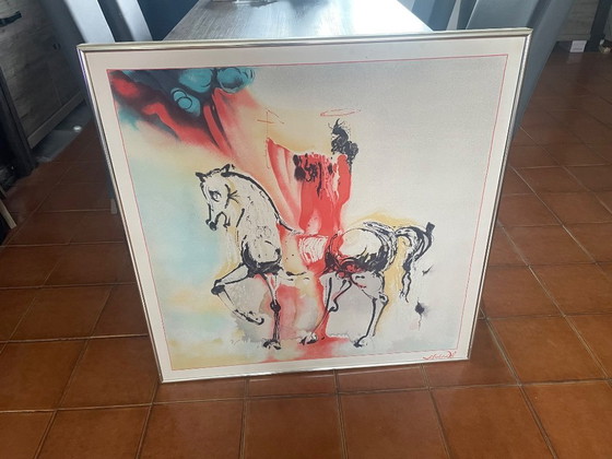 Image 1 of TABLEAUX SALVADOR DALI 90x90