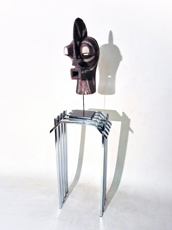 Decoratieve zuil interieur object display – Metal, Vintage (photo 3 of 15)