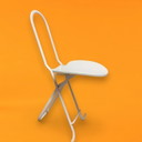 Folding Chair Design Gastone Rinaldi for Thema, Italy, 1970s