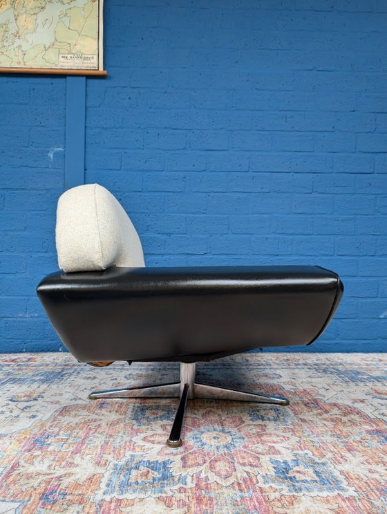 Image 1 of Vintage Deens Design Draaifauteuil, Johannes Andersen, Trensum Mobelfabrik, Midcentury Design