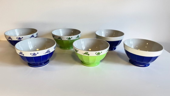 Image 1 of BOLS Porcelaine Italienne SATURNIA Vintage