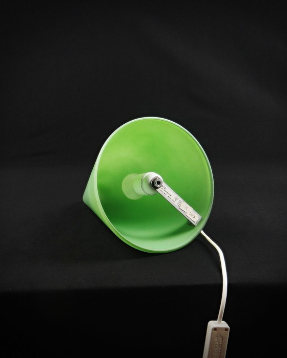 Image 1 of Teepee XL lamp in green opaline glass, Vintage 90s design