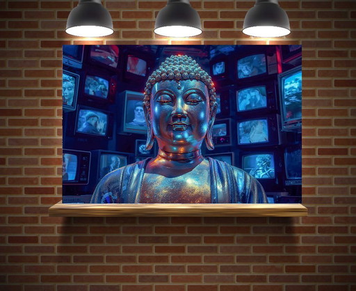 Photo printed on plexiglass / Buddha / Limited edition