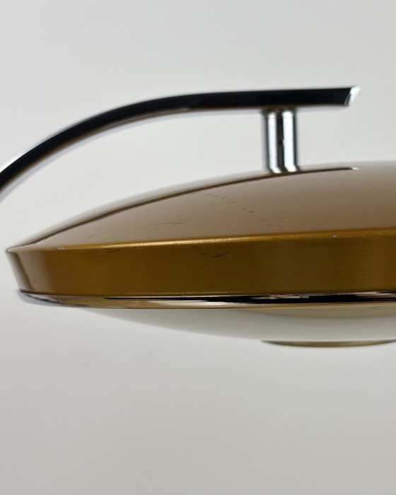 Image 1 of Brutalist Fase 520C Table Lamp by Luis Pérez de la Oliva 1960s-1970s, Spain, Mid-Century, Space Age, Industrial Design