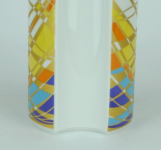 Image 1 of fantastic 1960s 70s krautheim op art pop art VASE graphic decor