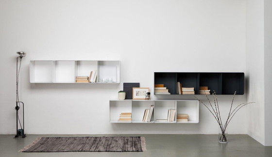 Image 1 of White Cabinet 160X40 Cm Design Nendo For Quodes - On Legs