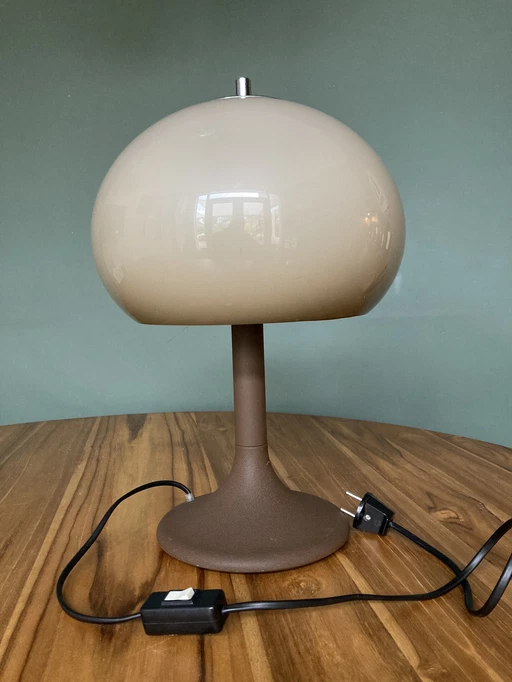 Vintage 1970'S Dijkstra Holland Mushroom Lamp