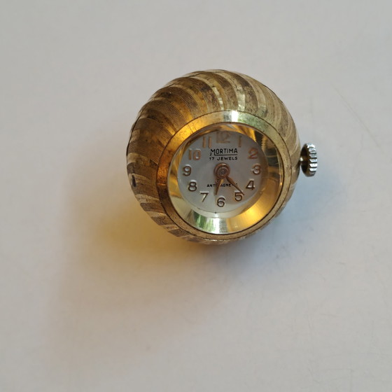 Image 1 of Orologio a sospensione vintage Mortima a forma di sfera - anni '60 - funzionante