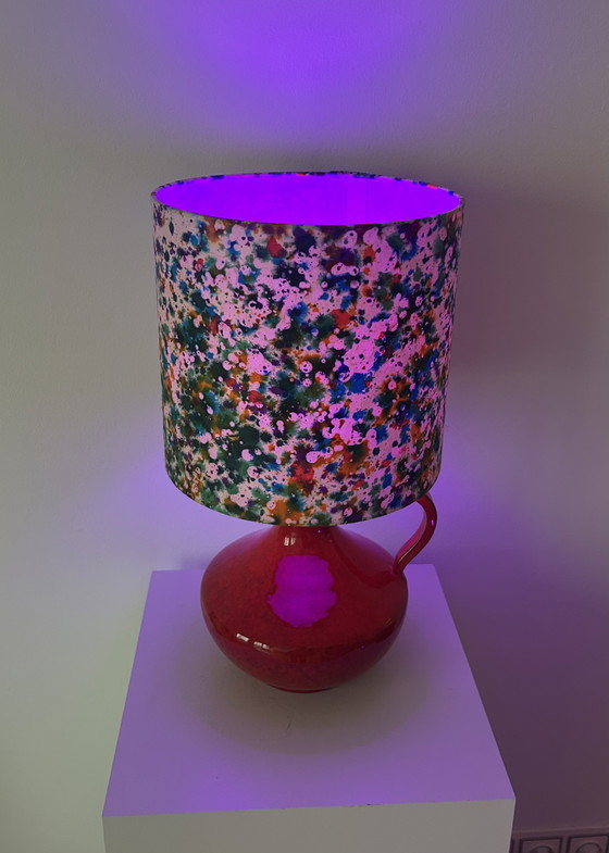 Image 1 of Upcycled table lamp made from a vintage vase - West German Pottery