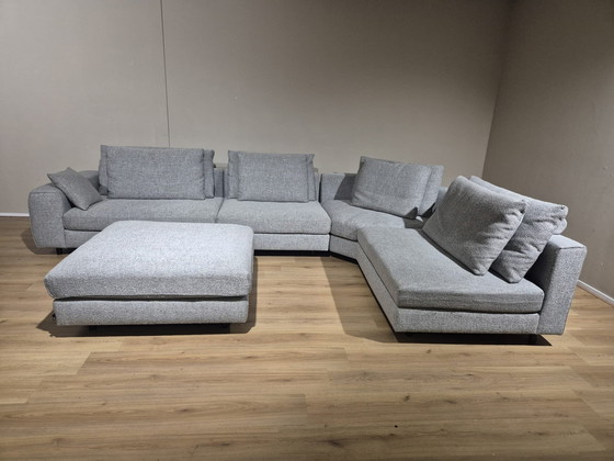 Image 1 of Passe Partout Zola - Corner sofa - 4 elements - Gray - Fabric - Design