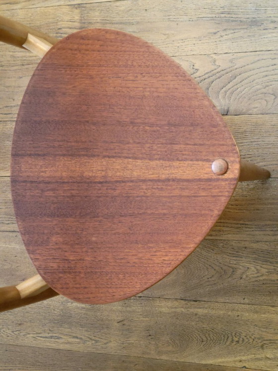 Image 1 of Set di quattro sedie "The Heart" di Hans J. Wegner per Fritz Hansen.