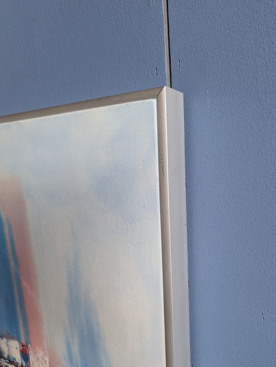 Image 1 of Abstract painting Pat Larsen Canada