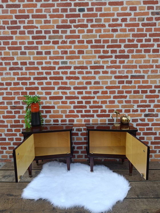 Image 1 of Tables de chevet modernes en palissandre du milieu du siècle