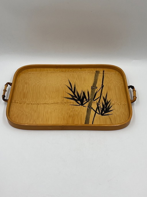Bandeja de bambú