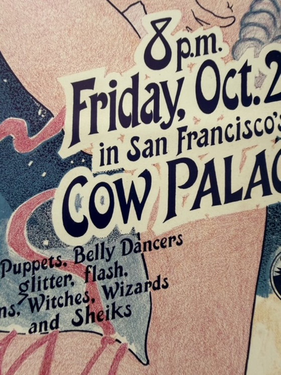 Image 1 of Robert Gotsch, Affiche du « Bal masqué des prostituées » (1978, Cow Palace, San Francisco)