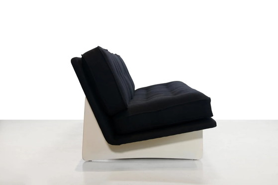 Divano Artifort C671 di Kho Liang Ie in lana nera – Divani 3 posti, Mid Century Modern (photo 6 of 9)