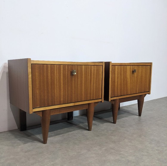 Image 1 of  Scandinavian vintage  bedside tables  