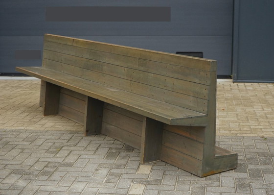 Image 1 of Large Church Pew by Dom Hans van der Laan, 1964