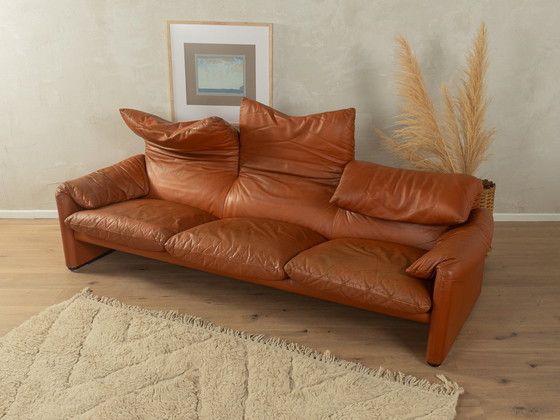 Image 1 of "675 Maralunga" Sofa by Vico Magistretti for Cassina