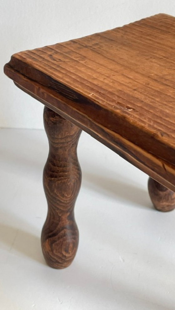 Tabouret Vintage Bois Tourné – Wood (photo 11 of 14)
