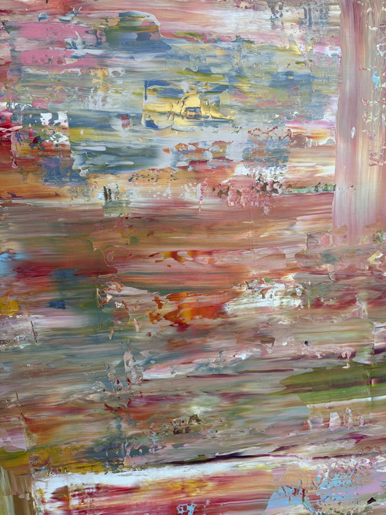 Image 1 of Kunstwerk 120x90cm incl. baklijst