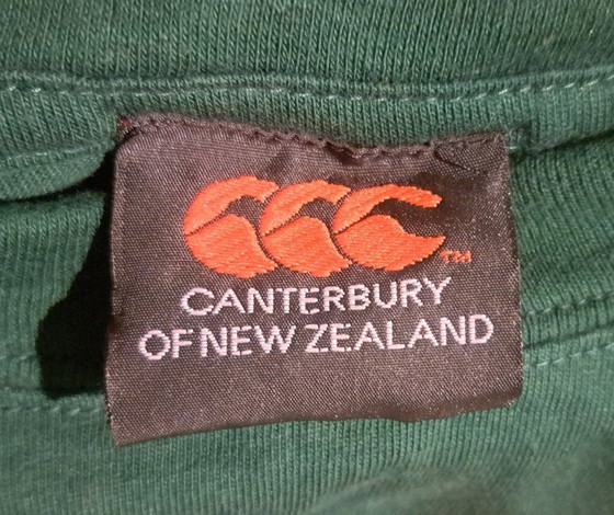 Springbok Green T-Shirt, Brand Canterbury Of New-Zealand, Size XL – Canterbury of New Zealand, Gifts, Cotton (photo 3 of 7)