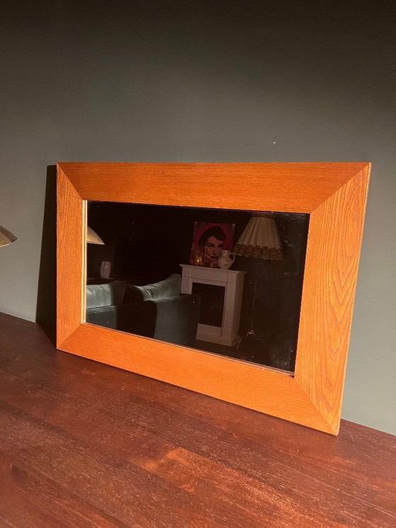 Image 1 of Miroirs vintage de 1920 à 1930 au design étonnamment moderne. Miroir antique / shabby chic au look Mid Century Modern.