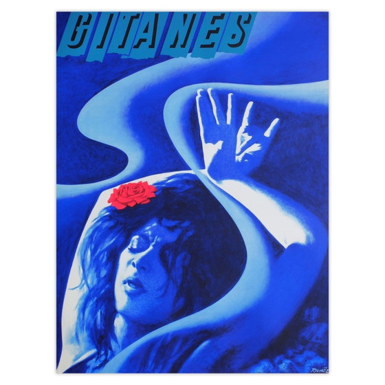 Image 1 of Manifesto di Jacques RICHEZ Gitanes 1991