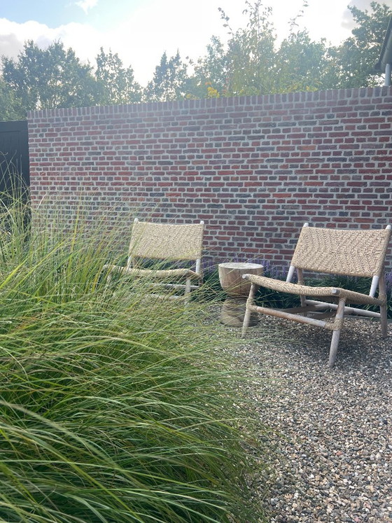 2 fauteuils de salon en teck – Nmoss, Chaises de jardin, Wood (photo 4 of 5)