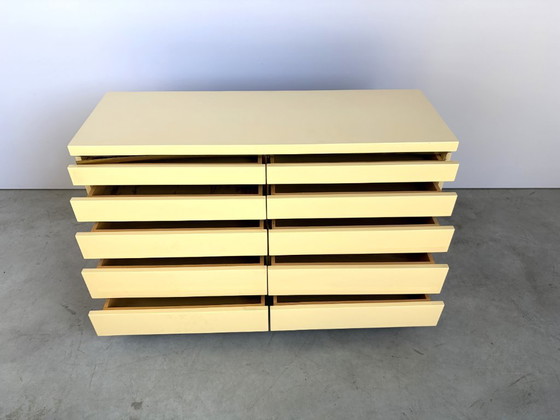 Jean Claude Mahey chest of drawers, 1970s – Brass (photo 6 of 11)