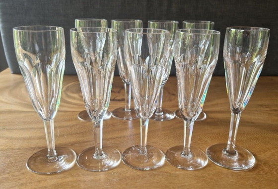 Copas de cristal Val Saint Lambert (9 piezas) – Vasos y jarras, Crystal (photo 6 of 6)
