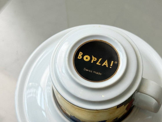 Image 1 of Set tazze Tête-à-tête per innamorati di Bopla! Fabbrica di porcellana Langenthal, Svizzera, anni '90