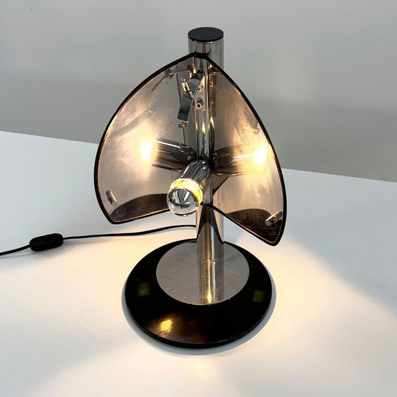 Image 1 of Italian Chromed Table Lamp, 1970s