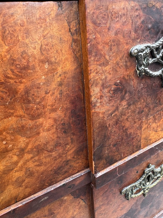 Vintage Wortelhouten Ladekasten – Wood, Brass (photo 9 of 15)