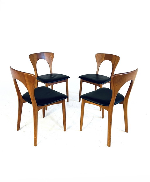 4X 'Peter' Dining Chair, Niels Koefoed