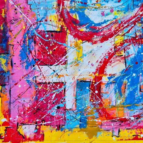 Image 1 of Jovan SRIJEMAC – Wandering Thoughts XXL – Künstler-Leinwand