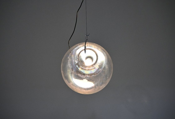 Image 1 of Hanglamp "Sona" van Carlo Nason voor Lumenform, 1970S