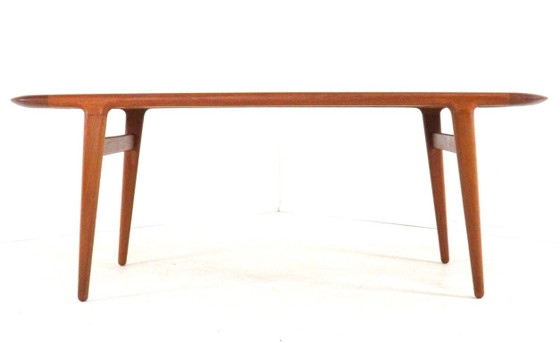 Image 1 of Vintage Deense teak salontafel 'Fugslev'