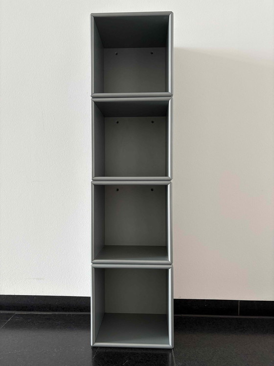 Image 1 of 4x Montana modules 24 x 24 x 20 cm metallic