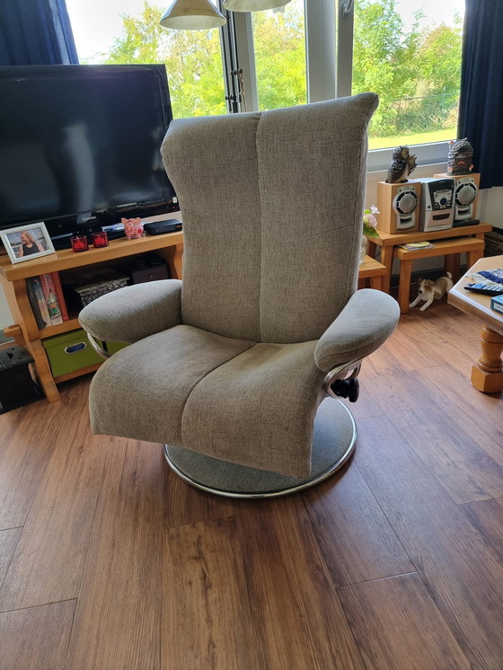 Image 1 of Stressless 2X Armchair + 2-Seater Sofa