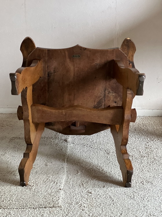 Sedia vintage/moderna di metà secolo J. Neuray – Poltrone, Wood (photo 3 of 6)