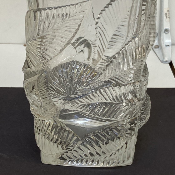 Image 1 of Jarrón de cristal francés de los años 70