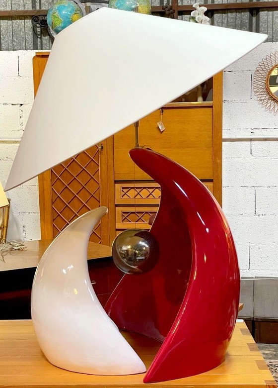 Image 1 of Lampe en céramique de François Châtain