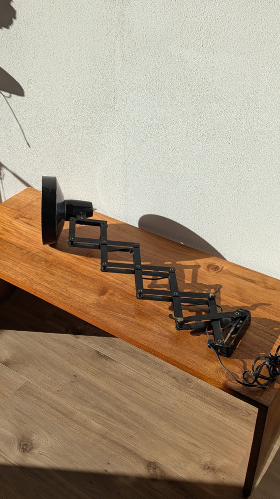 Image 1 of Lampada a forbice vintage, lampada industriale